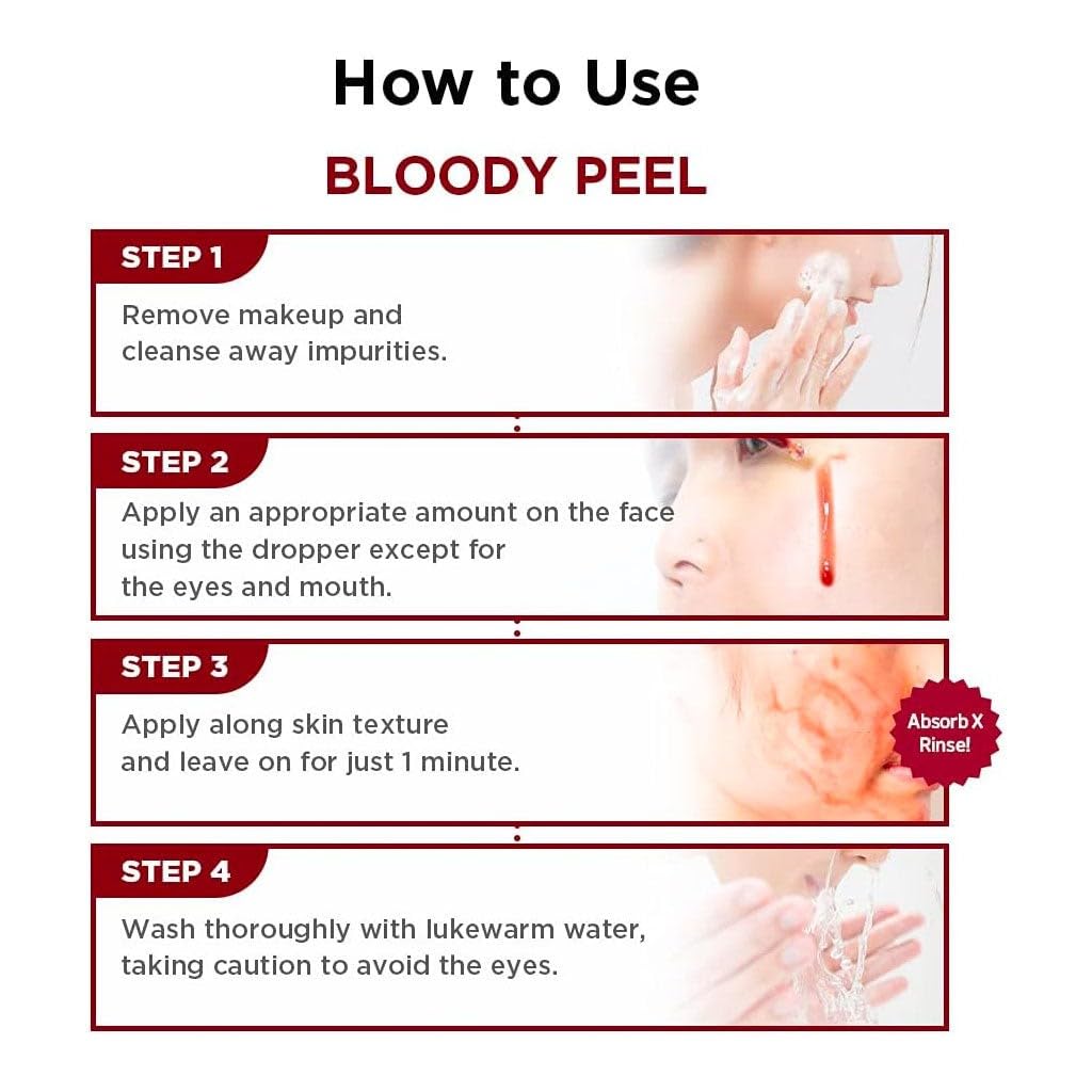 SKIN1004 Zombie Beauty Bloody Peel AHA 17% - Image 5