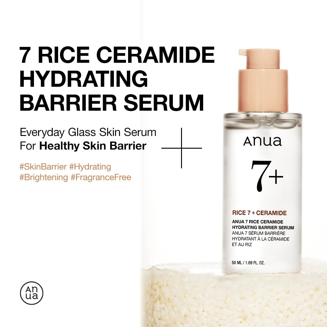ANUA Rice 7+ Ceramide Hydrating Barrier Serum - Image 5