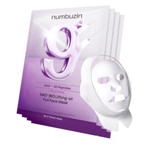 Numbuzin Máscara De Hoja No.9 | Nad+ Bio Lifting-sil