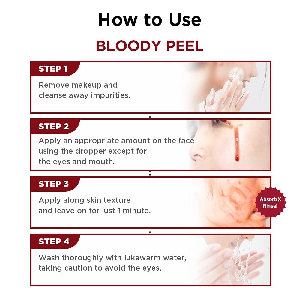 SKIN1004 Zombie Beauty Bloody Peel AHA 17% - Image 4