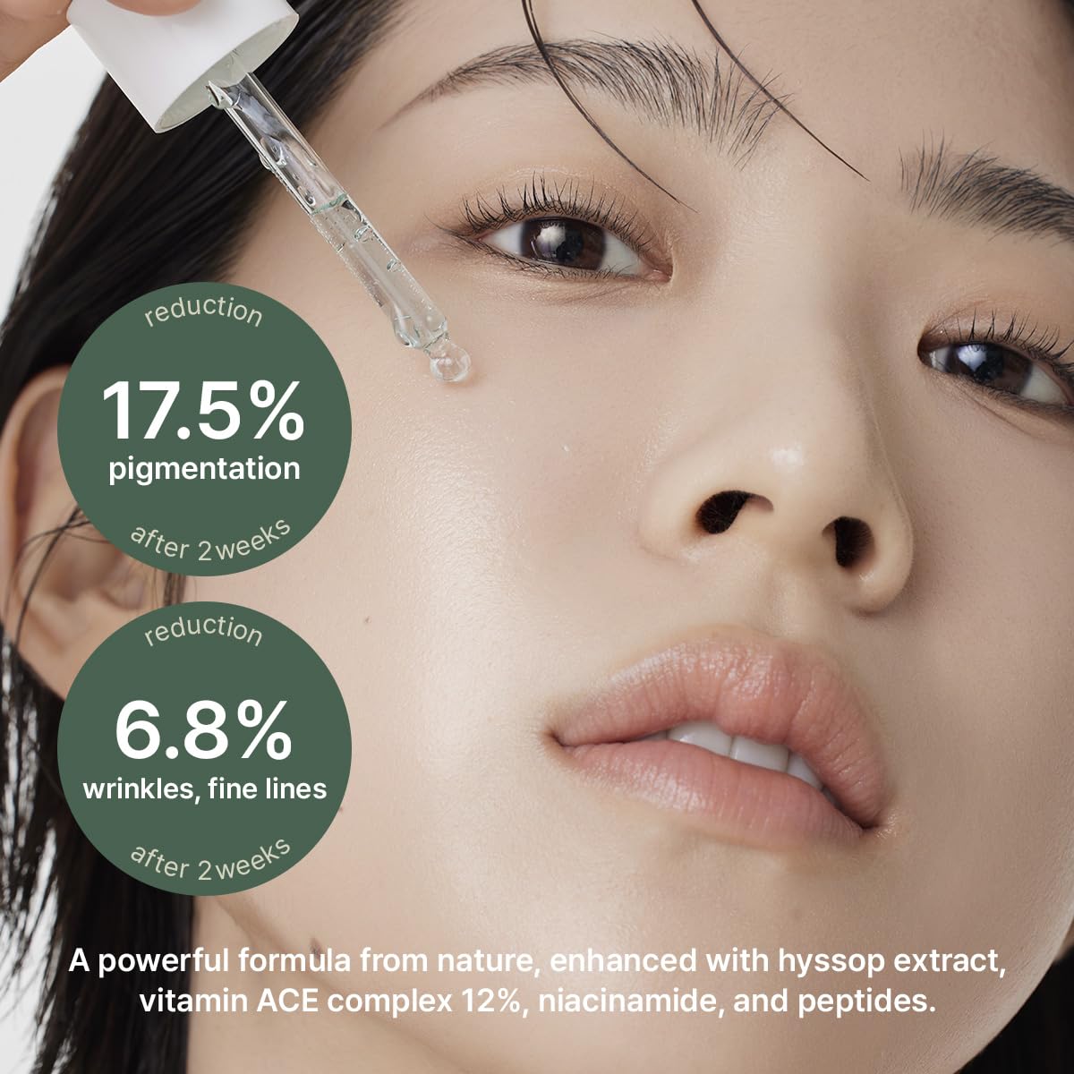 Arencia Holy Hyssop Serum 12 Niacinamida Vitaminas A C E - Image 4
