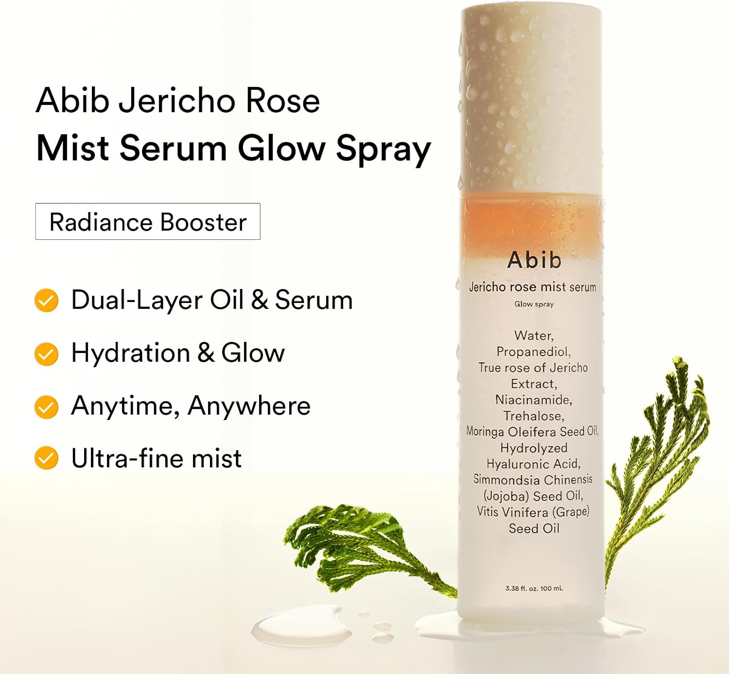 Abib Jericho Rose Mist Serum Glow Spray - Imagen 2