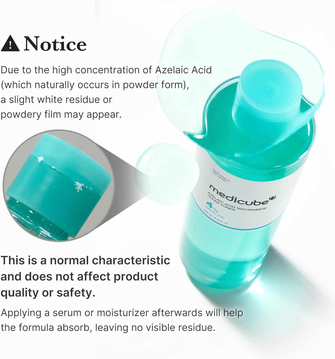 Medicube Azelaic Acid Niacinamide Clarifying Toner - Image 3
