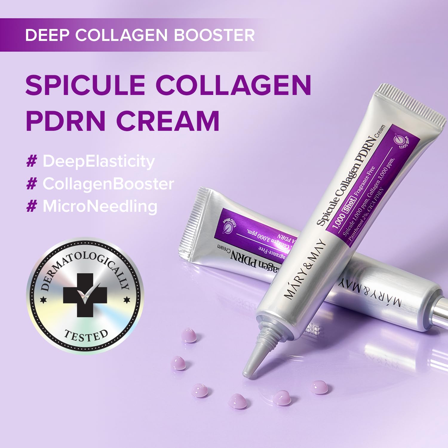 Mary&May Spicule Collagen PDRN Cream - Image 4