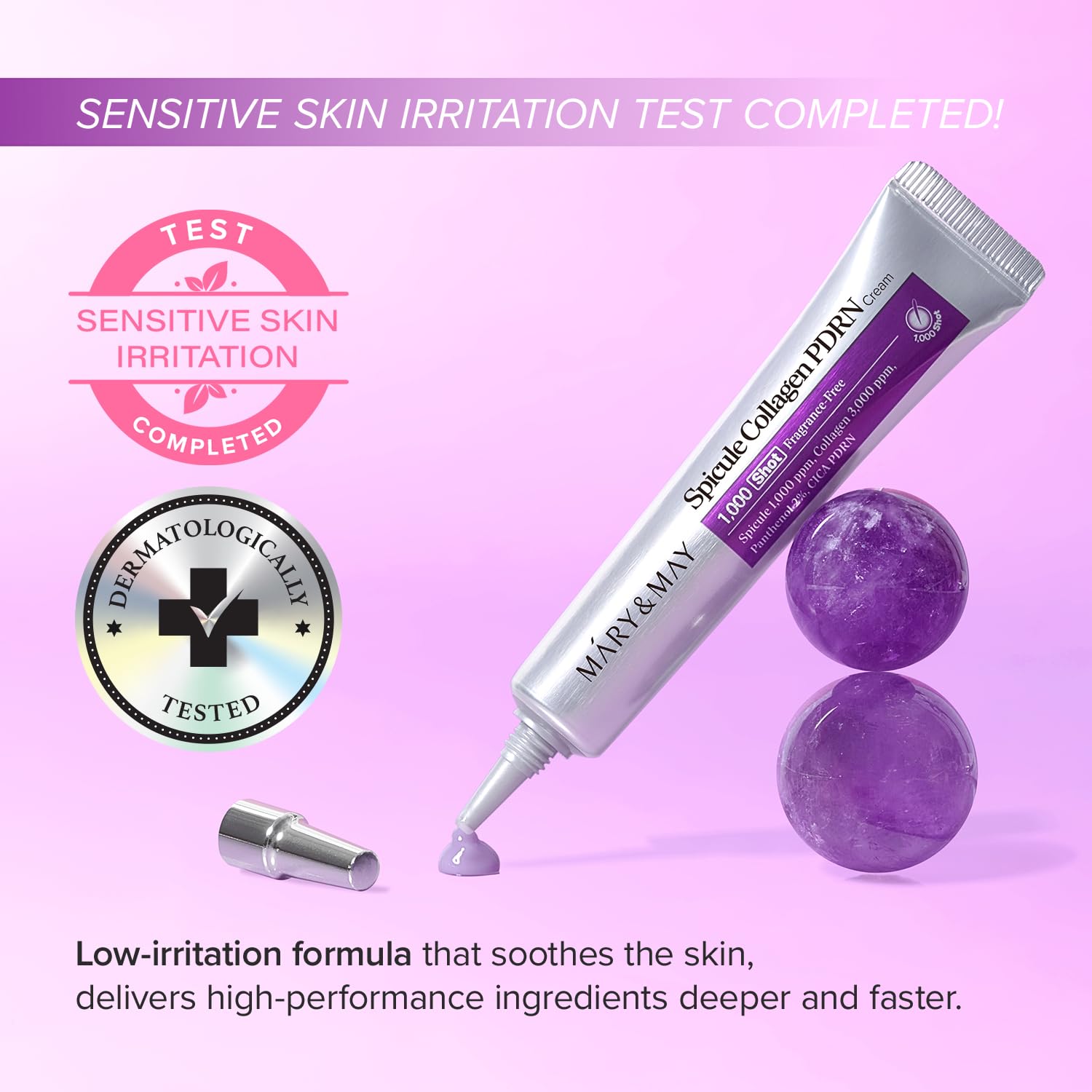 Mary&May Spicule Collagen PDRN Cream - Image 6