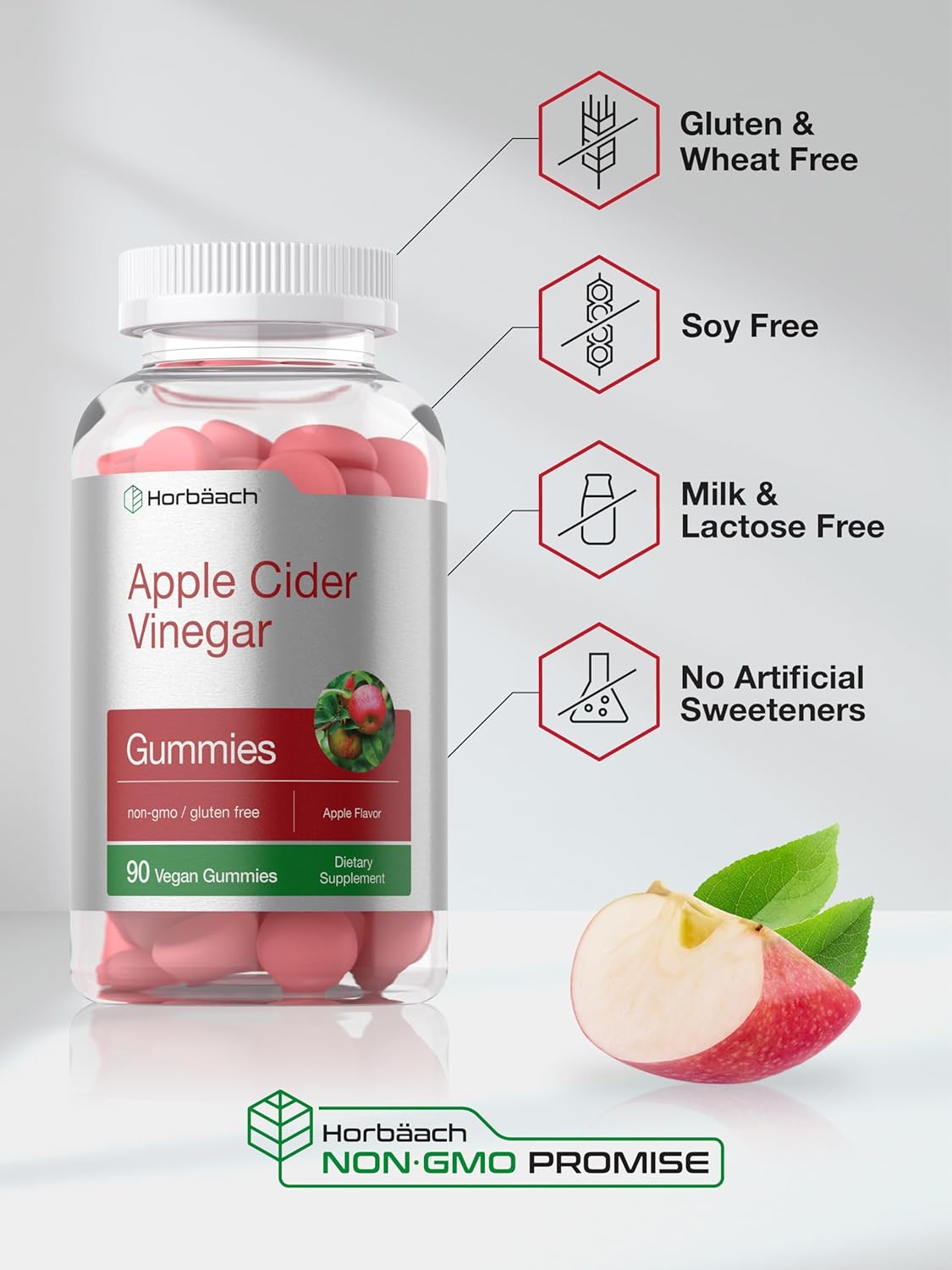 Horbäach Apple Cider Vinegar Gummies - Imagen 2