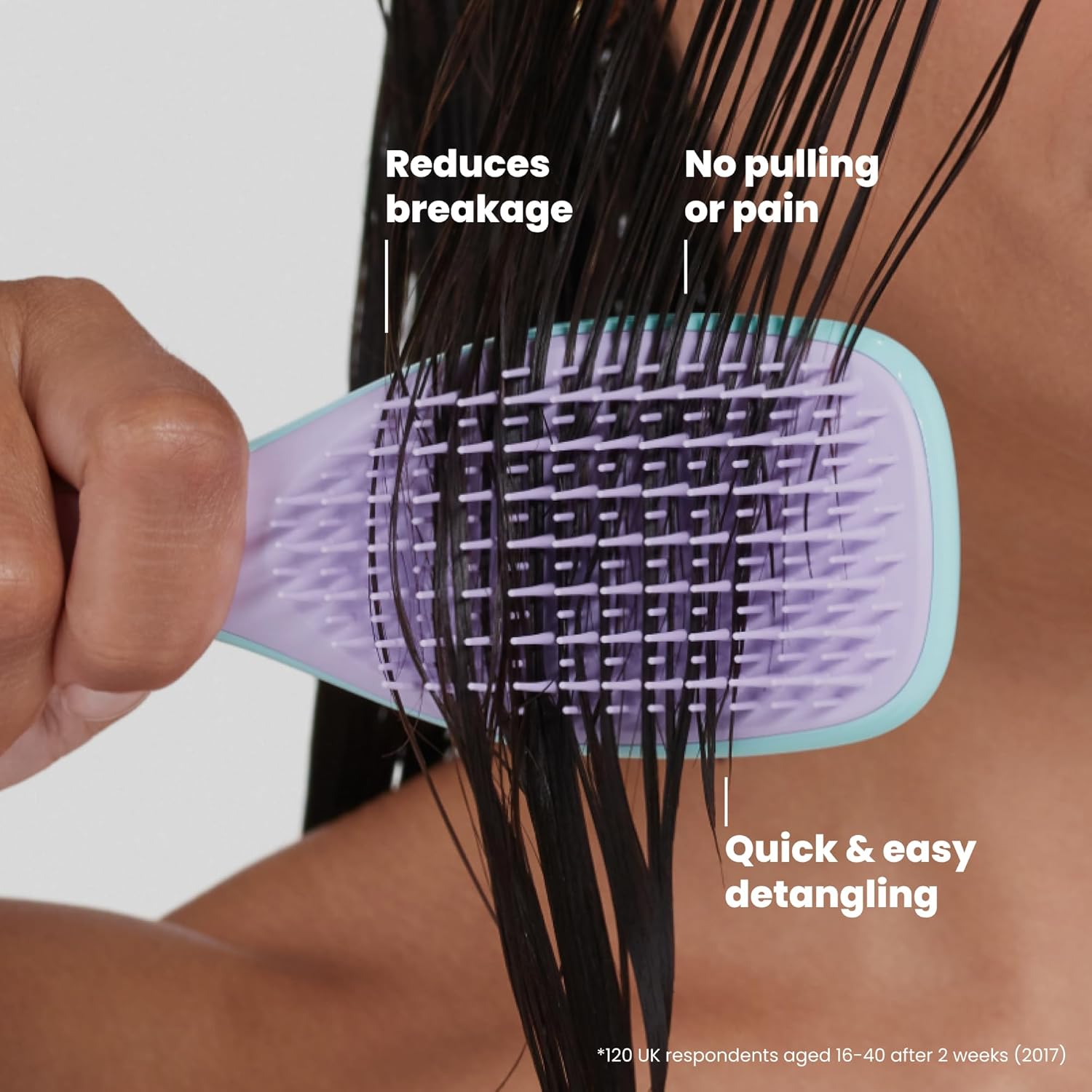 Tangle Teezer Ultimate Detangler Mini Hairbrush - Imagen 2