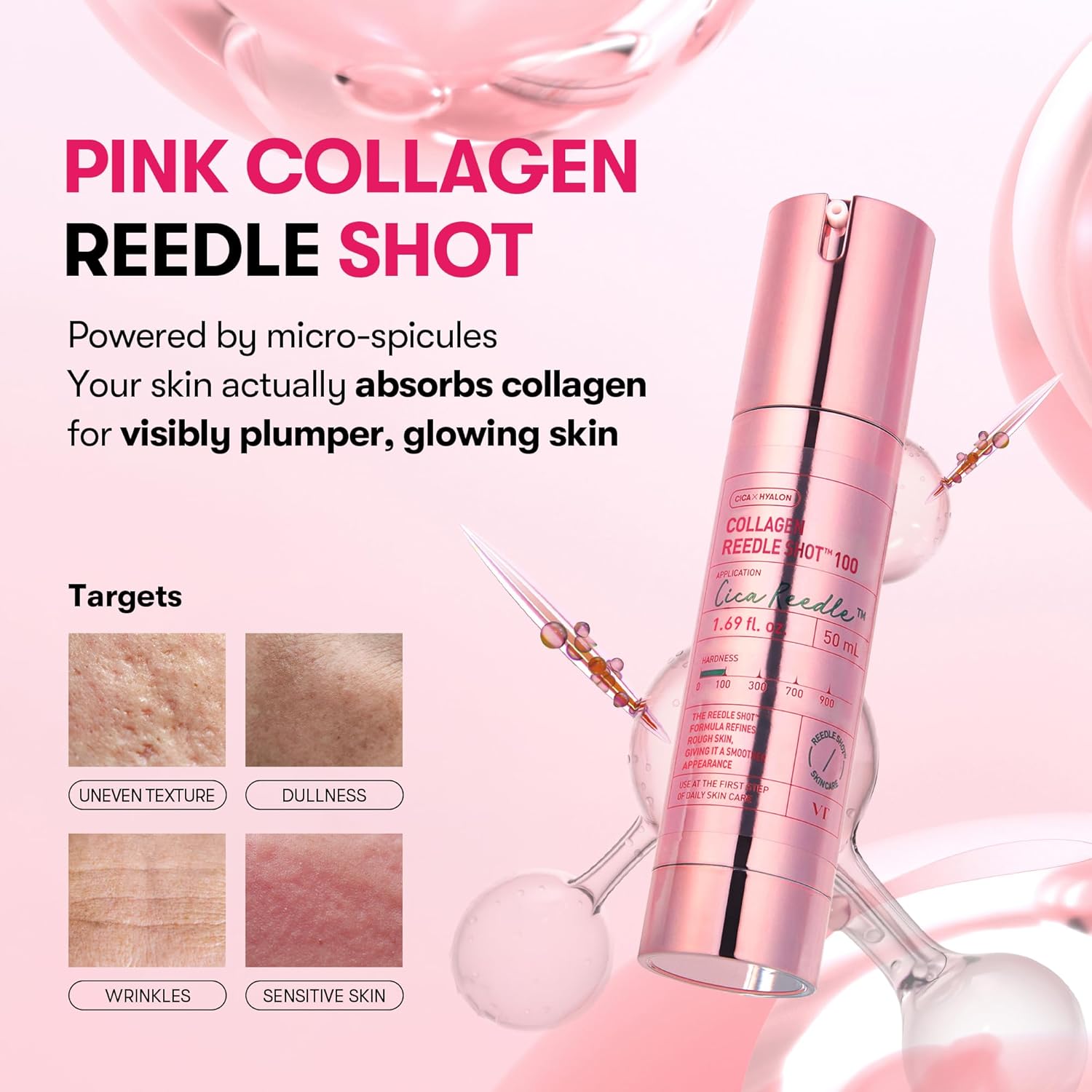 VT Cosmetics Collagen Reedle Shot 100 - Image 2