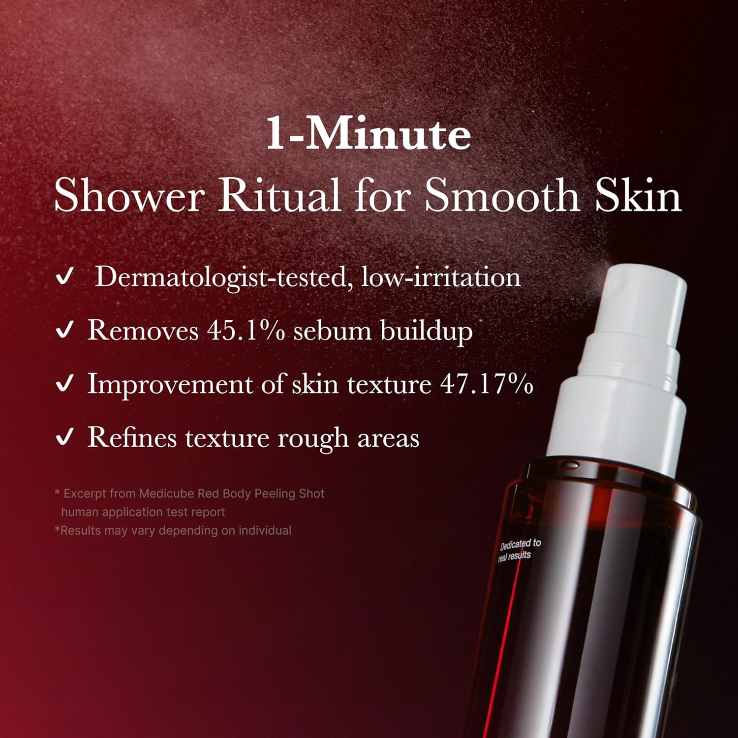 Medicube Red Body Peeling Shot - Imagen 6