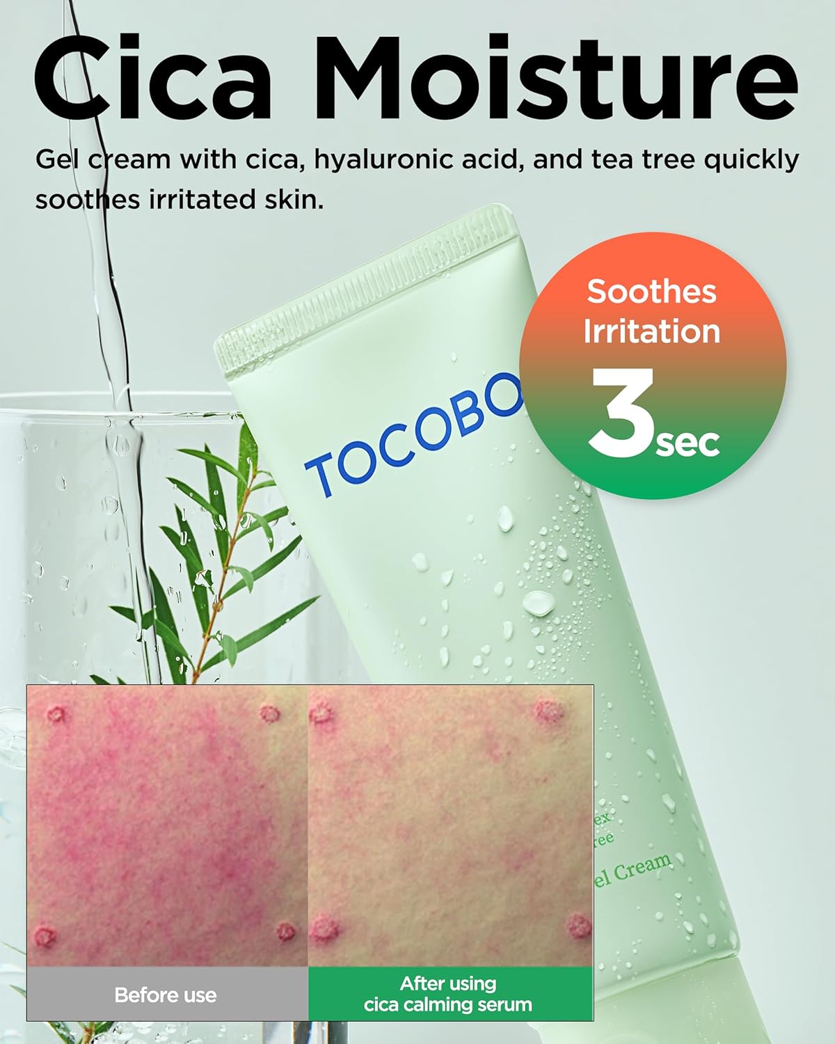 TOCOBO Cica Calming Gel Cream - Image 5