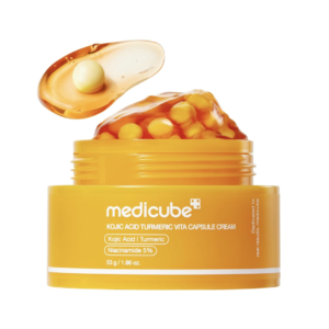 Medicube Kojic Acid Turmeric Vita Capsule Cream 53g Todo Tipo De Piel Noche