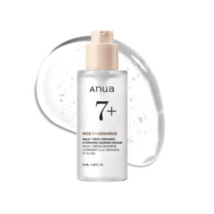 ANUA Rice 7+ Ceramide Hydrating Barrier Serum