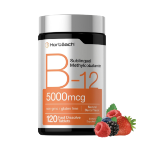 Horbäach Vitamina B12 Metilcobalamina 5000 mcg Sublingual