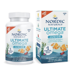 Nordic Naturals Ultimate Omega Junior - 120 Mini Soft Gel
