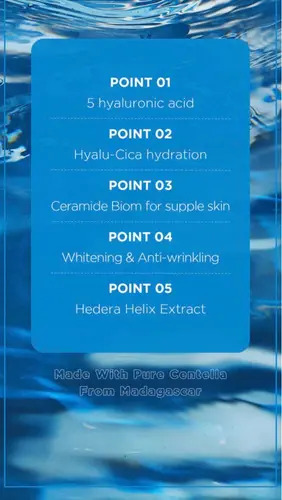 Skin1004 Madagascar Centella Hyalu Cica Blue Serum 50ml Momento De Aplicación Día/noche Tipo De Piel Todo Tipo De Piel - Image 6