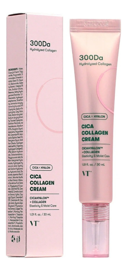 Vt Cosmetics Crema Cica Collagen 30ml Todo Tipo De Piel Día/noche - Image 4