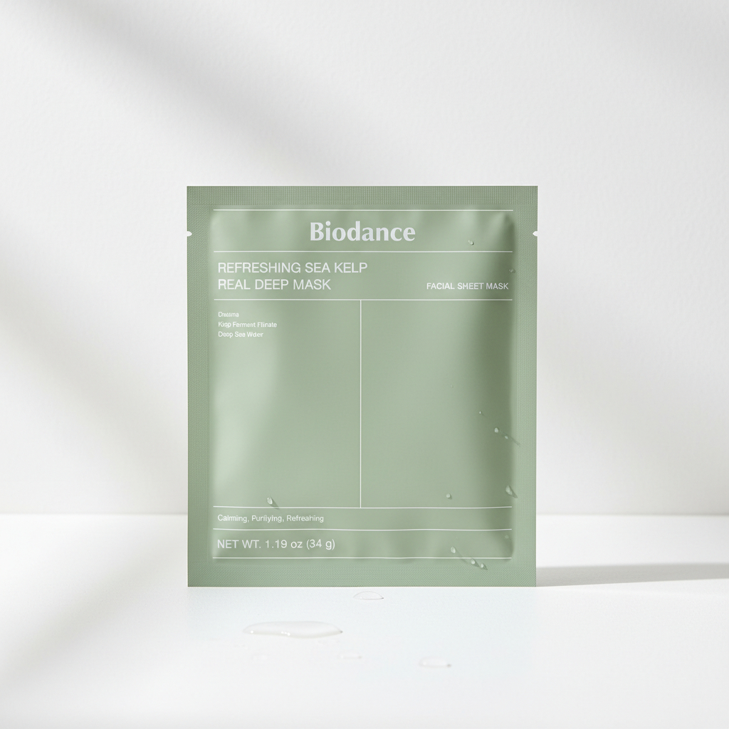 Biodance Mascarilla Facial Refreshing Sea Kelp Real -1und