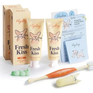 Flydog Fresh Kiss Kit De Limpieza Dental Para Perros Sarro