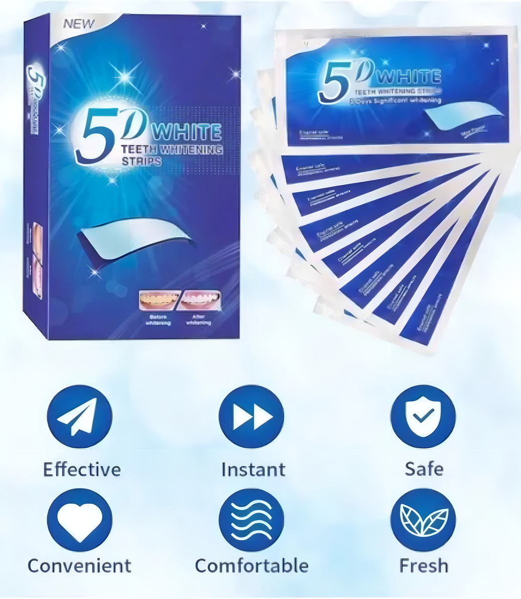 Blanqueador Dental Ultra Blanqueador, 28 Cintas 5d, Color Bl - Image 12