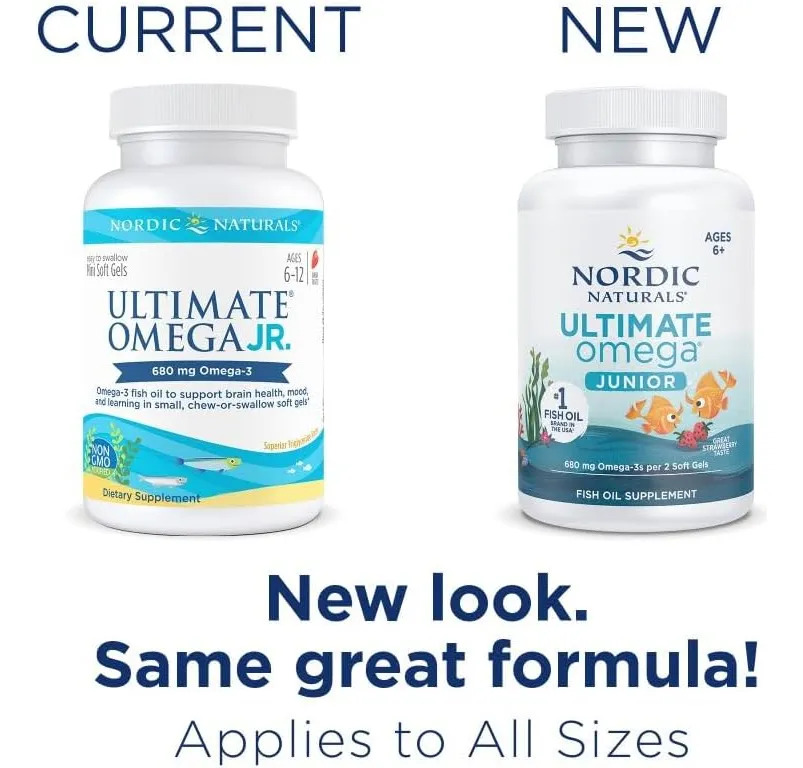 Omega 3 Nordic Naturals Ultimate Omega Junior Niños Frutilla - Image 3