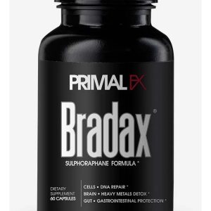 Suplemento Primal Fx Bradax 60 Cápsulas Sin Sabor Nutrición Vegana Sin Gluten