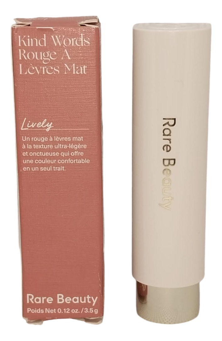 Labial Barra Rare Beauty Kind Words Mate Rosa Vibrante Cruelty Free - Image 3