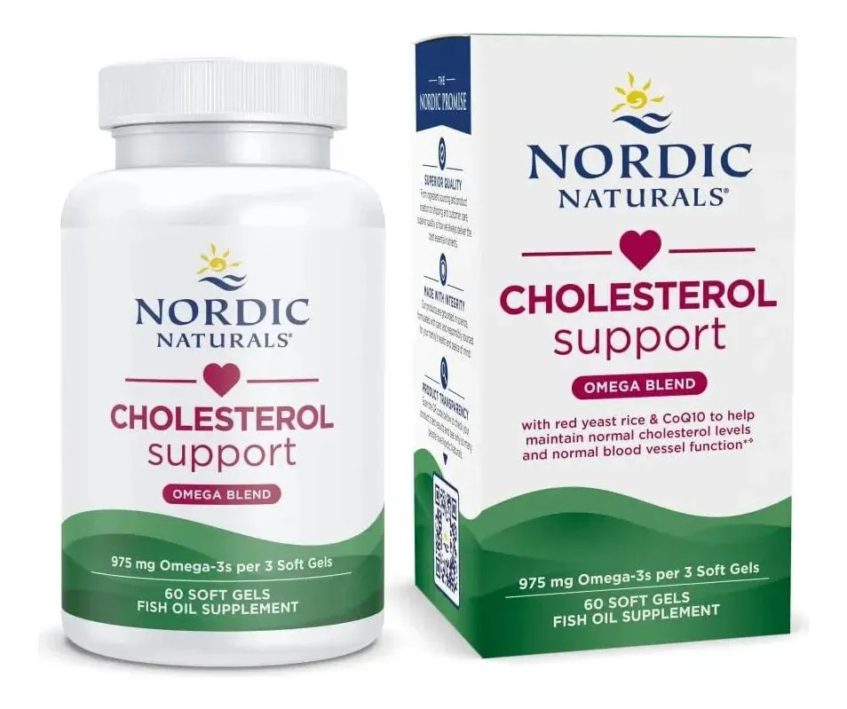Nordic Naturals Cholesterol Support Omega Blend 60 Cáp - Image 2