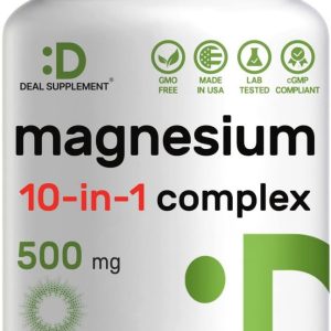 Deal Supplemen Magnesium 10 En 1 Complex Alta Absorción