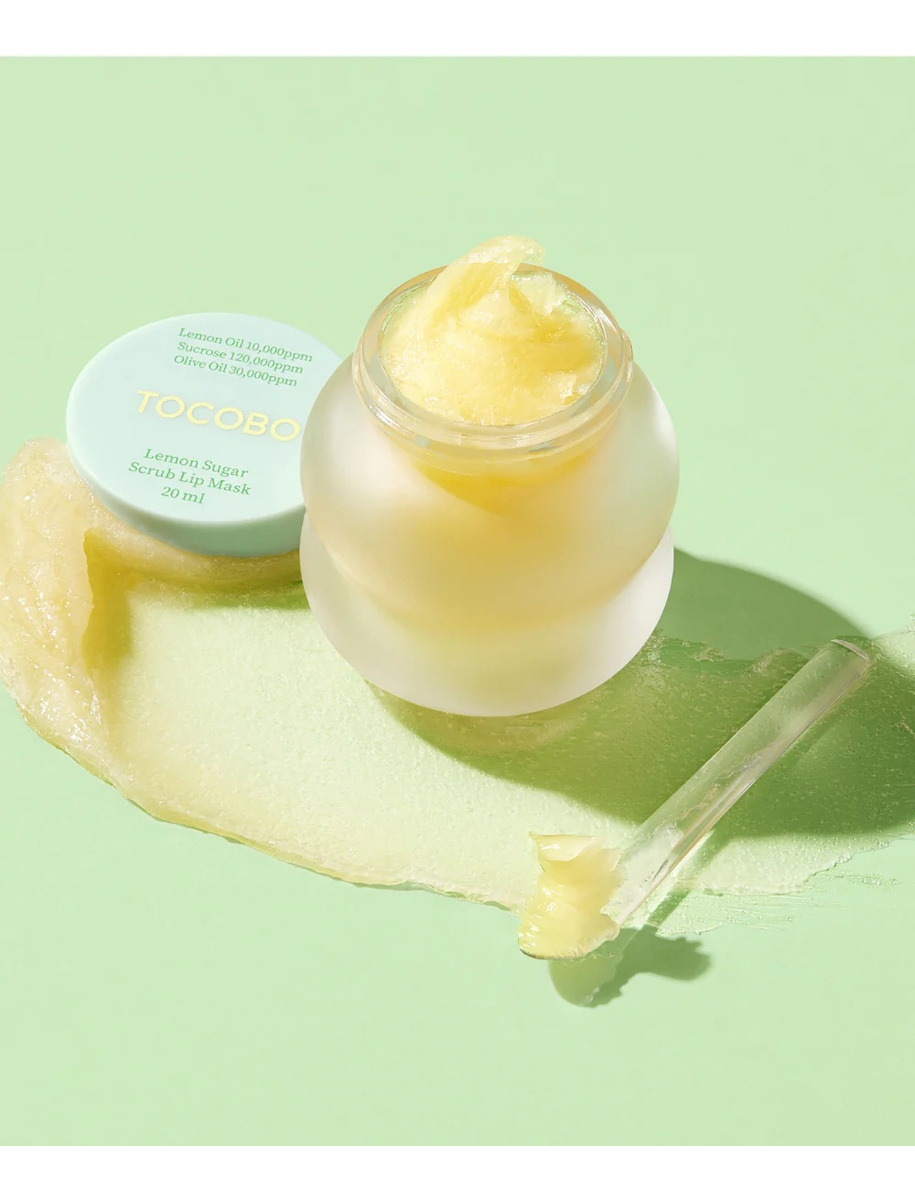Tocobo Lemon Sugar Lip Mask Exfoliación + Hidratación - Image 4