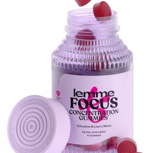 Gomitas Lemme Focus Concentración Y Salud Cerebral 50 U Unflavorless