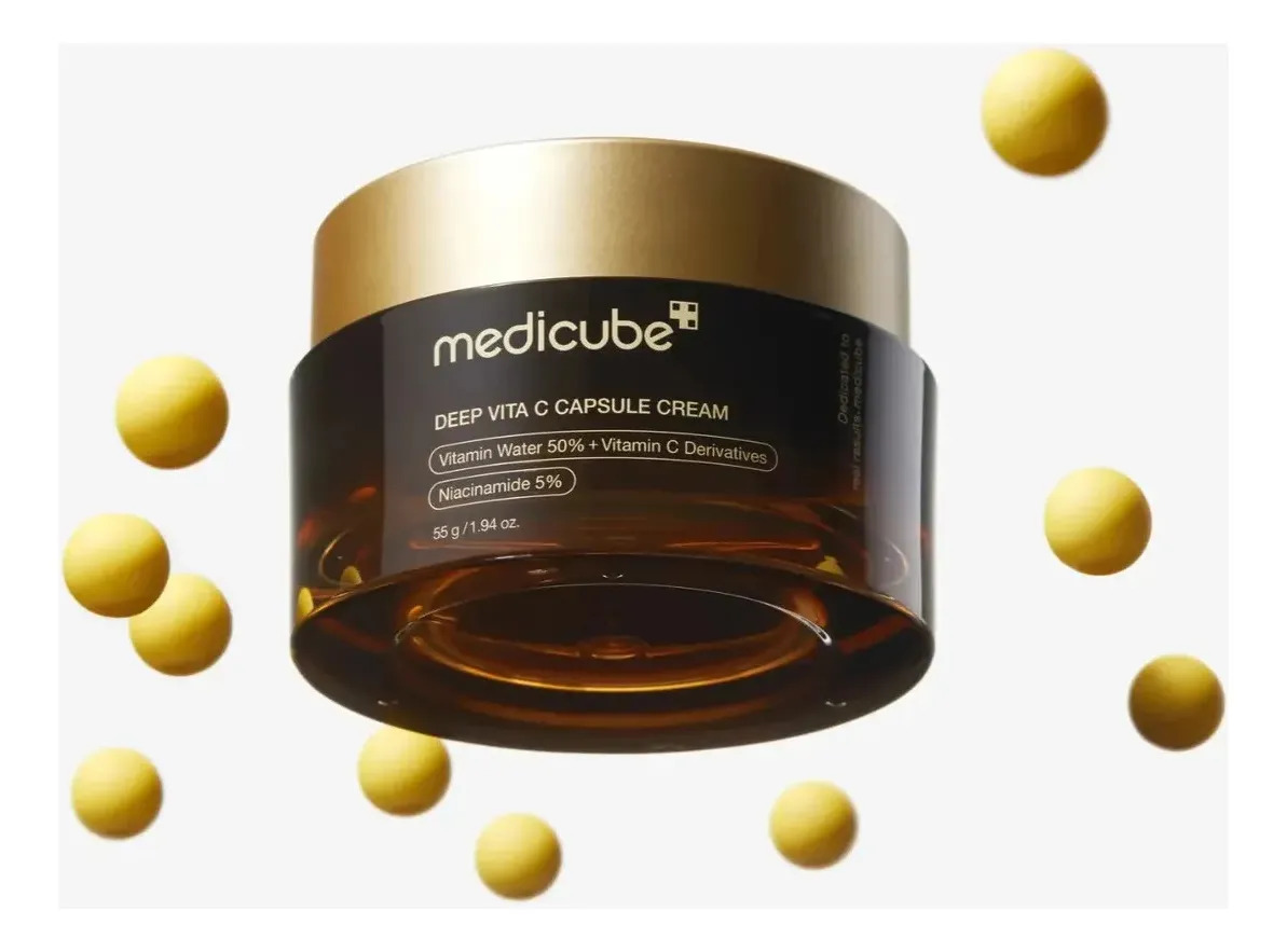 Hidratante Facial Medicube Deep Vitamina C Golden Capsule - Image 5