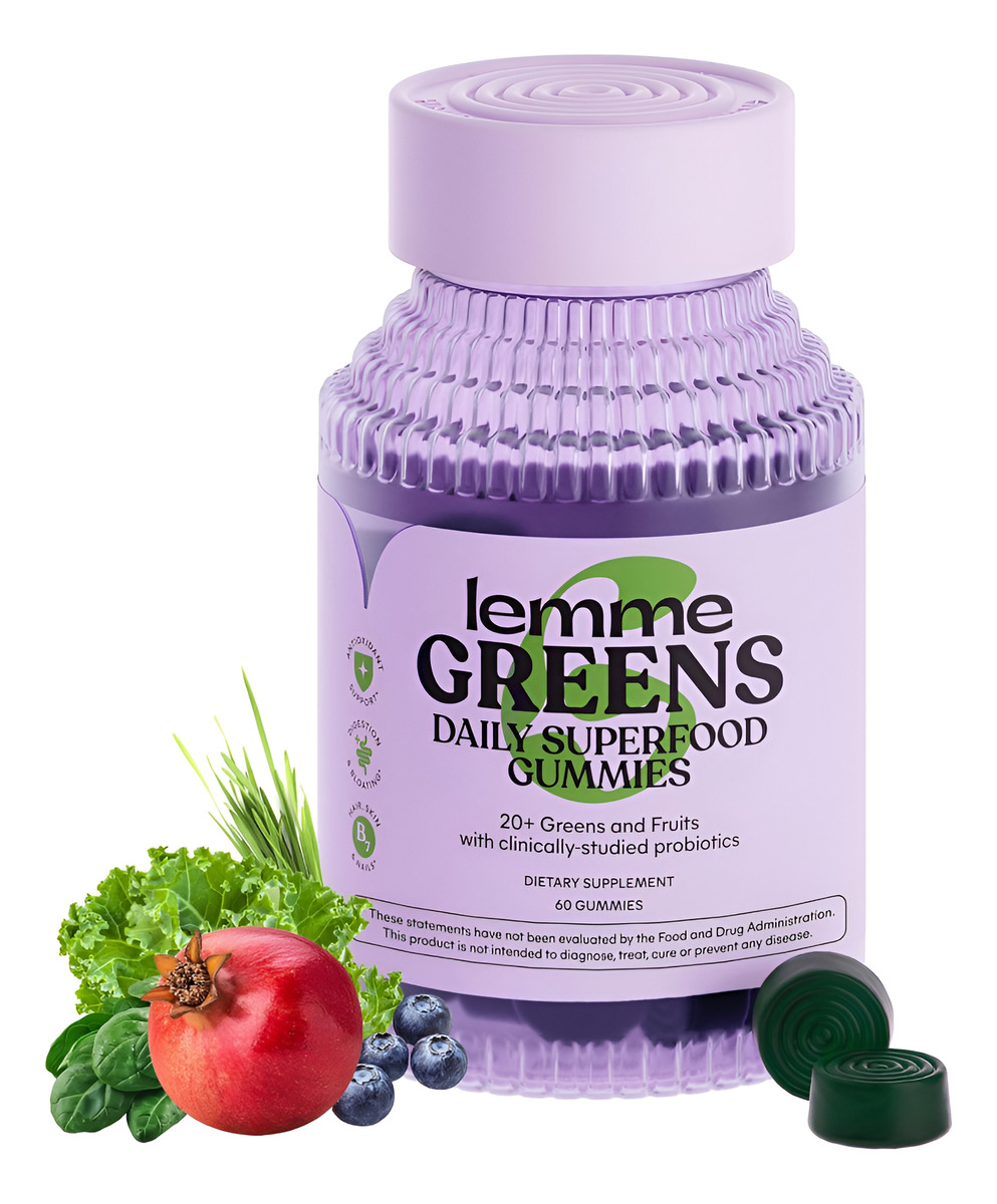 Lemme Greens Superfood Gummies Superalimento Diario