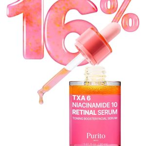 Sérum Facial Purito Con Retinal, Txa 6% Y Niacinamida 10% Para Noche Todo Tipo De Piel