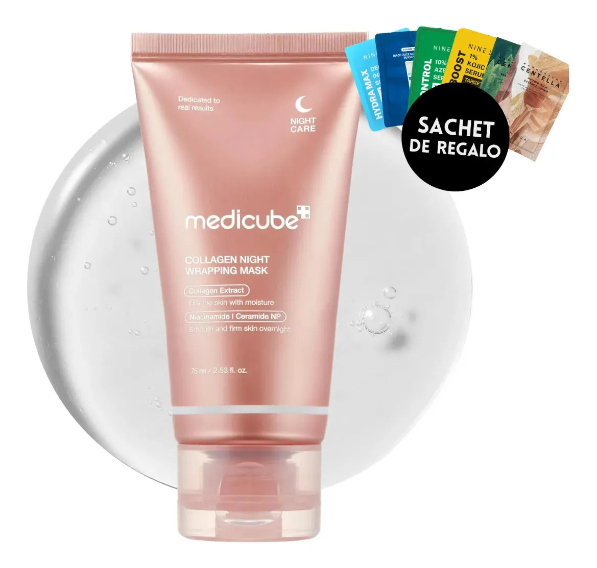 Medicube Mascarilla De Colageno Collagen Night Wrapping Mask - Image 2