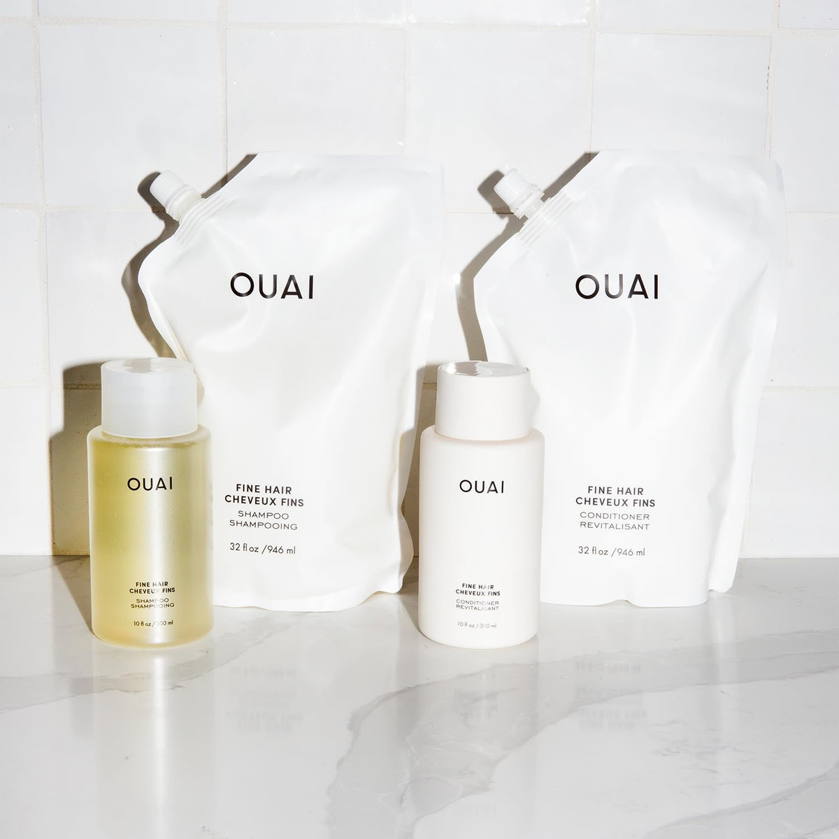 Ouai Fine Hair Conditioner 300 Ml Acondicionador Voluminiz - Image 3
