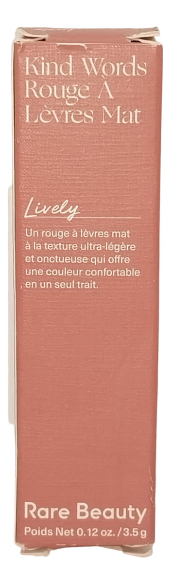 Labial Barra Rare Beauty Kind Words Mate Rosa Vibrante Cruelty Free - Image 2