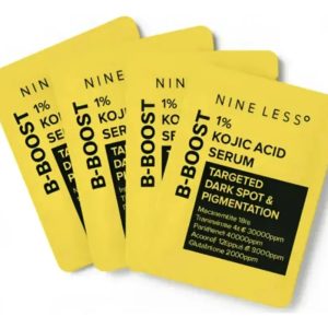 Nine Less Sample B-boost 1% Kojic Acid Serum 2ml Sachets X4