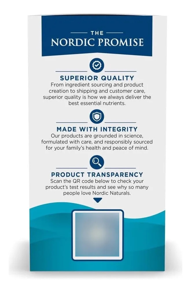 Nordic Naturals Ultimate Omega X60 | 1280 Mg Omega-3 Limón Natural - Image 3