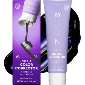 Moon Purple Color Corrector Pasta De Dientes Blanqueadora