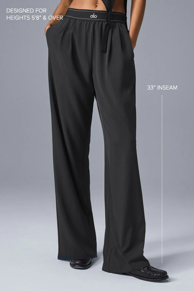 Alo Yoga Pantalón Ancho Suit Up Trouser (long) - Image 2