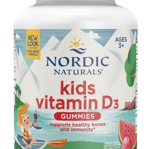 Nordic Naturales Kids Vitamina D3 Niños Con 60 Gomitas Sabor Sandía