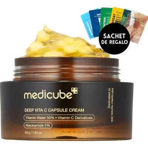 Hidratante Facial Medicube Deep Vitamina C Golden Capsule