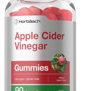 Horbaach Gomitas Veganas Vinagre Sidra Manzana Sin Gluten 90 Unidades