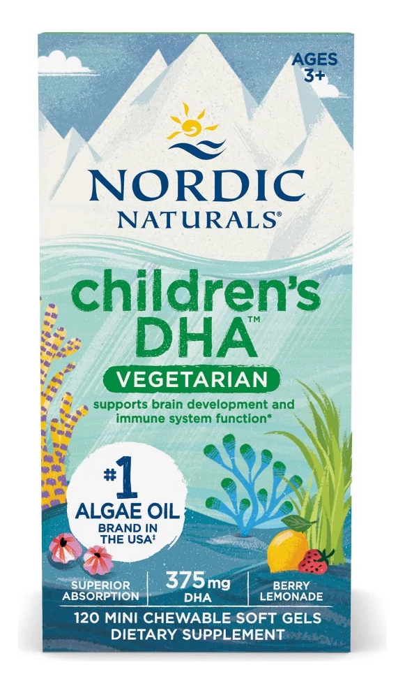Nordic Naturals Dha Omega 3 Vegetariano Niños 120 Mini Cap Frutos Rojos - Image 5