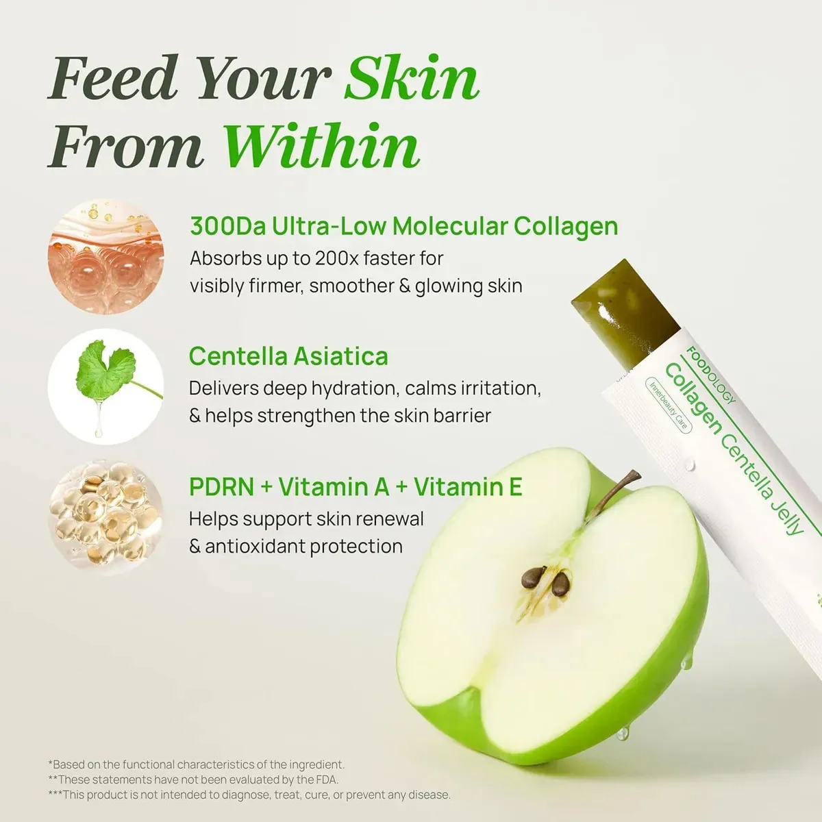 Foodology Suplemento De Collagen Centella Jelly - 10sticks - Image 5