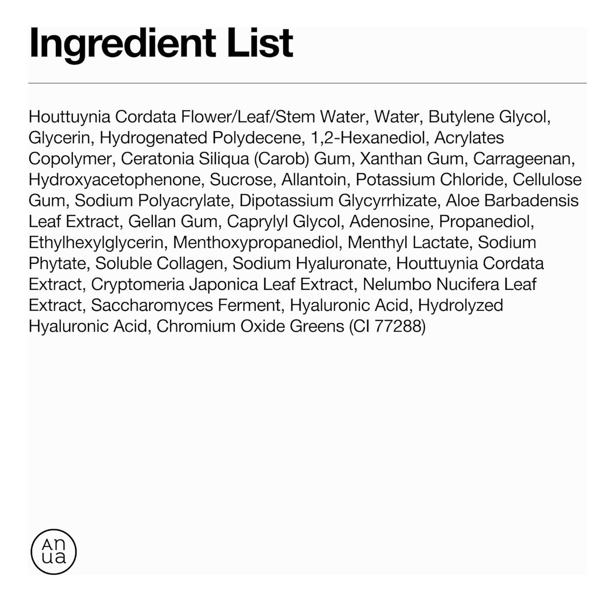 Anua Heartleaf 70 Soothing Collagen Hidratación 4mask - Image 7