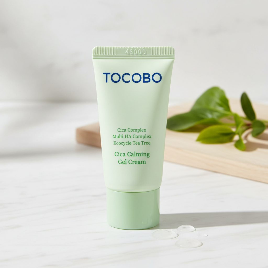 Tocobo Cica Calming Gel Cream (sample / Viaje ) 15ml Normal A Sensible Día/noche - Image 3