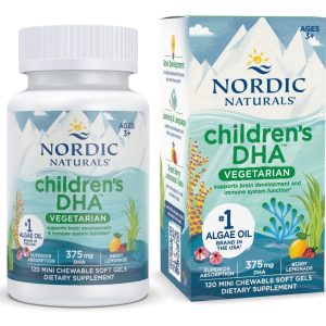 Nordic Naturals Dha Omega 3 Vegetariano Niños 120 Mini Cap Frutos Rojos