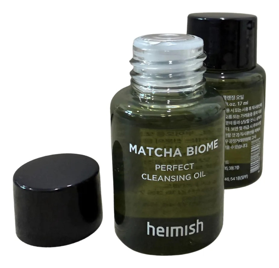 Heimish Matcha Biome Perfect Cleansing Oil 17 Ml Prueba Or Todo Tipo De Piel Día/noche - Image 3