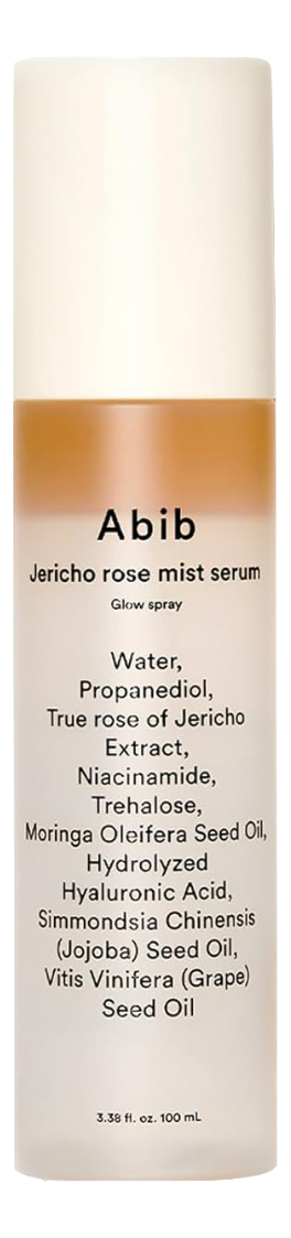 Abib Jericho Rose Mist Serum Hidratante Con Niacinamida 100ml Rostro Todo Tipo De Piel Día/noche